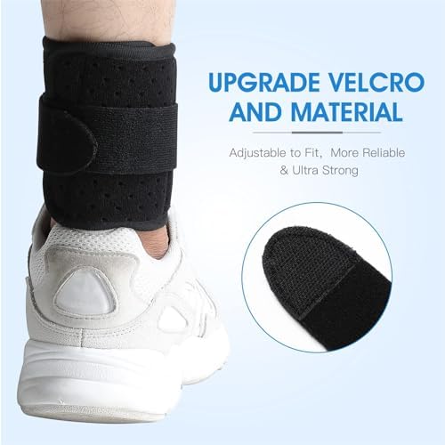 Adjustable Drop Foot Brace Foot Up AFO Brace Unisex Fits for Right/Left Foot Orthosis Ankle Brace Support