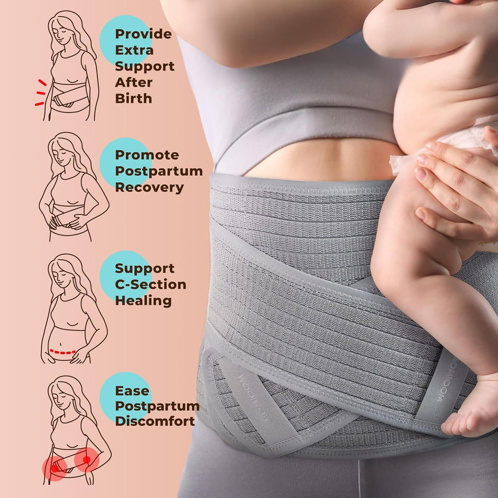 Coolweave Postpartum Belly Band for C-Section Recovery